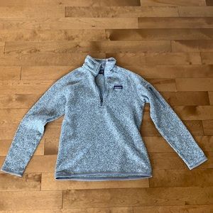 Grey Patagonia Quarterzip
